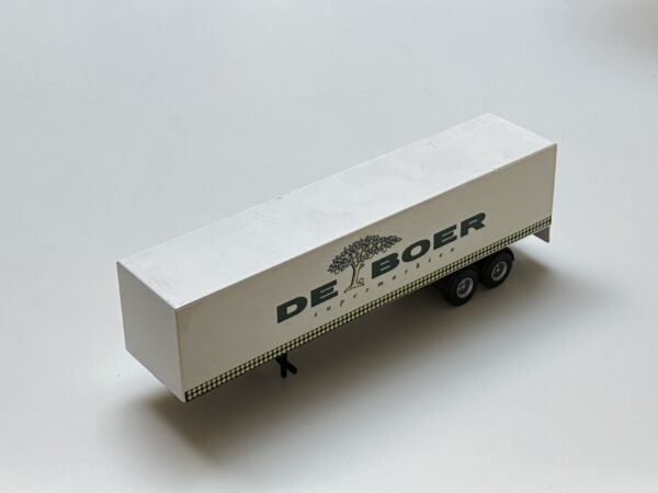 Lion Car - De Boer Supermarkten Trailer - Schaal 1:50