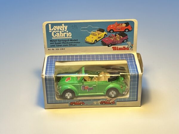 Lovely Cabrio - Volkswagen Kever Cabriolet - Schaal 1:36