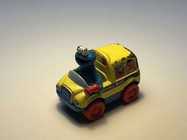 Matchbox Tyco - Sesame Street Cookie Monster School Bus - Schaal 1:55